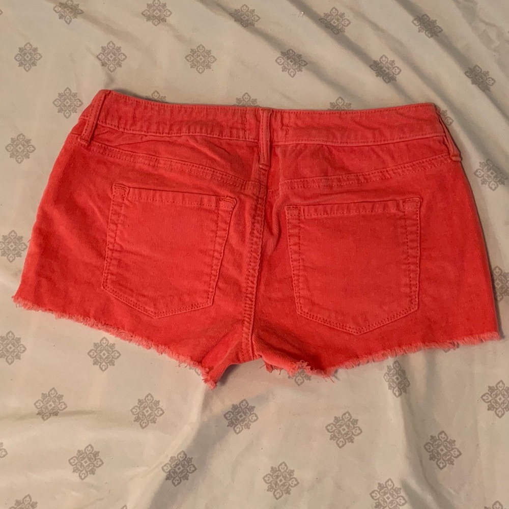 Pink Roxy Corduroy Cutoffs - Picture 3 of 3